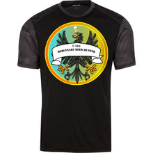 4Hire  ”Mercenary Beer Hunter" - Custom Personalized T-shirts Men's Women's CamoHex Colorblock T-Shirt