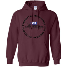 "Property of Frankenstein U. School of Engineering" - B Personal Designer Men's Women's Pullover Hoodie 8 oz.