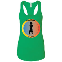 "Saiyan" 4Life - Custom Personalized Ladies' Ideal Racerback Tank