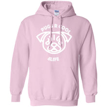 "Pugs R Cool 4Life" - W Personal Designer Men's Women's Pullover Hoodie 8 oz.