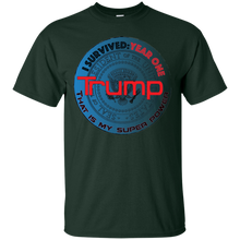 "I Survived Trump:Year One" - Custom Personalized T-shirts Men's Women's Cotton T-Shirt