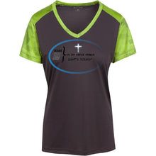 "God Is My SuperPower"-B Custom Personalized T-shirts Men's Women's Ladies' CamoHex Colorblock T-Shirt