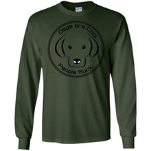 "Dogs Are Cool" - Personal Designer long sleeve T-shirts Men's Women's LS Ultra Cotton T-Shirt