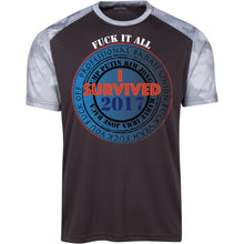 "Fuck it All 2017" -W Custom Personalized T-shirts Men's Women's CamoHex Colorblock T-Shirt