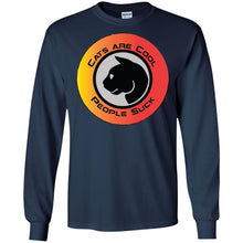 "Cats Are Cool" - Personal Designer long sleeve T-shirts Men's Women's LS Ultra Cotton T-Shirt