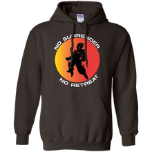 "No Surrender No Retreat - Saiyan" Personal Designer Men's Women's Pullover Hoodie 8 oz.