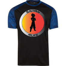 "Saiyan" 4Life - Custom Personalized T-shirts Men's Women's CamoHex Colorblock T-Shirt