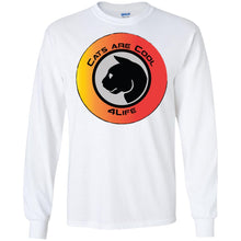 CAT R COOL 4LIFE Personal Designer long sleeve Hoodie Men's Women's LS Ultra Cotton T-Shirt