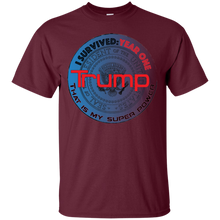 "I Survived Trump:Year One" - Custom Personalized T-shirts Men's Women's Cotton T-Shirt