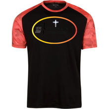 Custom Personalized T-shirts Men's Women's CamoHex Colorblock T-Shirt