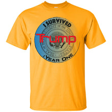 "I Survived Trump: Year One" - B Custom Personalized T-shirts Men's Women's Ultra Cotton T-Shirt