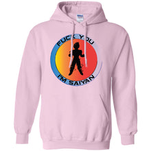 FU I'M SAIYAN - C Personal Designer Men's Women's Pullover Hoodie 8 oz.