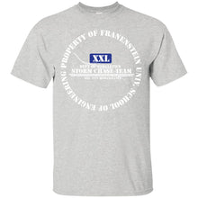 "Property of Frankenstein U. School of Engineering" - W Custom Personalized T-shirts Men's Women's Ultra Cotton T-Shirt