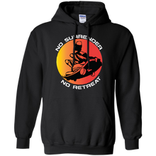 "No Surrender No Retreat - Sk8N" Personal Designer Men's Women's Pullover Hoodie 8 oz.