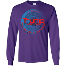 TRUMP:YEAR TWO Pooch Screw Blue Personal Designer long sleeve Men's Women's LS Ultra Cotton T-Shirt