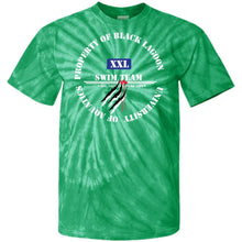 Property of Black Lagoon U. Swim Team - Custom Personalized T-shirts Men's Women's 100% Cotton Tie Dye T-Shirt