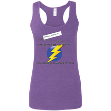 "Hot Green Ass" Custom Personalized T-Shirt Ladies' Softstyle Racerback Tank