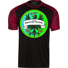 4Hire  "Mercenary Sk8 Hero" Custom Personalized T-shirts Men's Women's CamoHex Colorblock T-Shirt