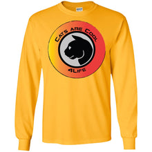 CAT R COOL 4LIFE Personal Designer long sleeve Hoodie Men's Women's LS Ultra Cotton T-Shirt