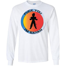 FU I'M SAIYAN - C Personal Designer long sleeve Hoodie Men's Women's LS Ultra Cotton T-Shirt