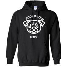 "Pugs R Cool 4Life" - W Personal Designer Men's Women's Pullover Hoodie 8 oz.