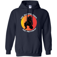 "No Surrender No Retreat - Saiyan" Personal Designer Men's Women's Pullover Hoodie 8 oz.