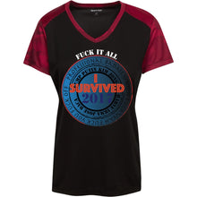 "Fuck it All 2017" -W Custom Personalized T-shirts Men's Women's Ladies' CamoHex Colorblock T-Shirt