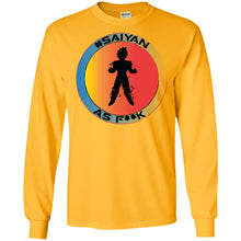 #SAIYAN AF - BB Personal Designer long sleeve Hoodie Men's Women's LS Ultra Cotton T-Shirt