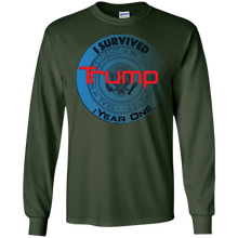 "I Survived Trump:Year One" - Saiyan" Personal Designer long sleeve Men's Ultra Cotton T-Shirt