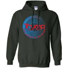 TRUMP: YEAR TWO "Pooch Screwed" Blue Personal Designer Men's Women's Pullover Hoodie 8 oz.
