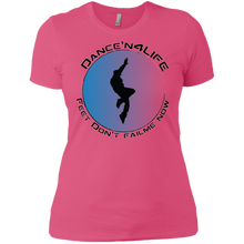 Dance'N4Life - Feet Don't Fail Me Now" - Custom Personalized Ladies' Boyfriend T-Shirt
