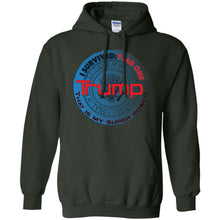 "Trump: Year One - My Super Power"- Personal Designer Men's Women's Pullover Hoodie 8 oz.