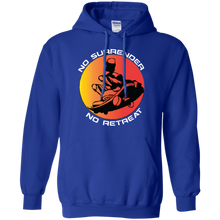 "No Surrender No Retreat - Sk8N" Personal Designer Men's Women's Pullover Hoodie 8 oz.