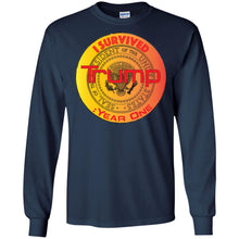 "I Survived Trump: Year One" - G Personal Designer long sleeve Hoodie Men's Women's LS Ultra Cotton T-Shirt