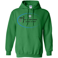 "God Is My Super Power" -B Personal Designer long sleeve Hoodie Men's Women's Pullover Hoodie 8 oz.