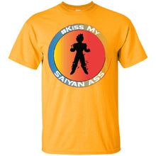 #KISS MY SAIYAN ASS - B Custom Personalized T-shirts Men's Women's Ultra Cotton T-Shirt