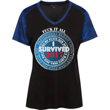 "Fuck It All 2017" Custom Personalized T-shirts Men's Women's Ladies' CamoHex Colorblock T-Shirt