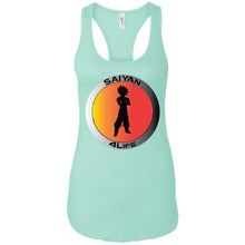 "Saiyan" 4Life - Custom Personalized Ladies' Ideal Racerback Tank