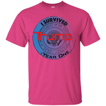 "I Survived Trump: Year One" - B Custom Personalized T-shirts Men's Women's Ultra Cotton T-Shirt