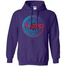 TRUMP: YEAR TWO "Pooch Screwed" Blue Personal Designer Men's Women's Pullover Hoodie 8 oz.