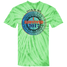 "Fuck It All - I Survived 2017" - Custom Personalized Men's Women's Cotton Tie Dye T-Shirt