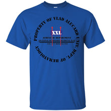 "Property Of Vlad  Alucard U Dept. of Hematology” -B Custom Personalized T-shirts Men's Women's Ultra Cotton T-Shirt