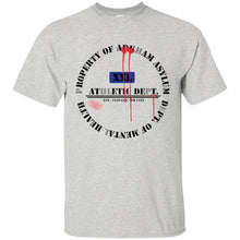 PROPERTY OF ARKHAM3B "Arkham Athletics - Help" - Custom Personalized T-shirts Men's Women's Cotton T-Shirt