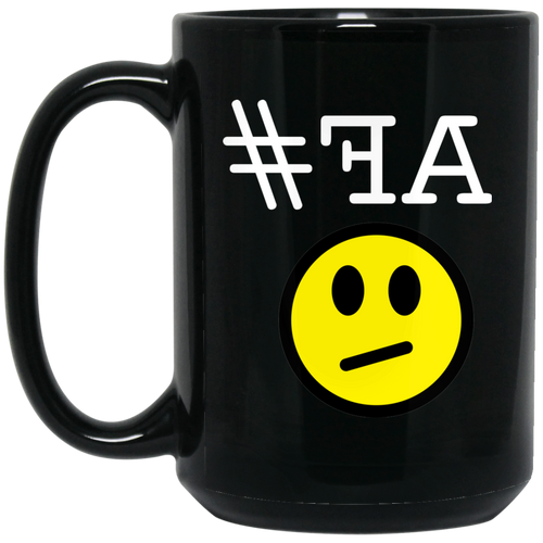 #AF - MBWPersonal Designer 15 oz. Black Mug