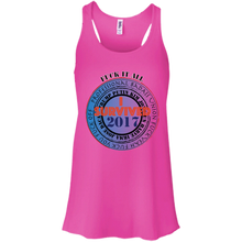 "Fuck It All - I Survived 2017" - Custom Personalized T-Shirt Ladies' Canvas Flowy Racerback Tank