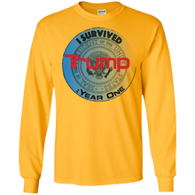 "I Survived Trump:Year One" - Saiyan" Personal Designer long sleeve Men's Ultra Cotton T-Shirt