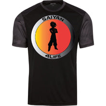"Saiyan" 4Life - Custom Personalized T-shirts Men's Women's CamoHex Colorblock T-Shirt