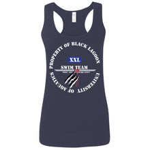 "Property of Black Lagoon U" Custom Personalized Ladies' Softstyle Racerback Tank