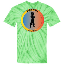 "Saiyan" 4Life - Custom Personalized T-shirts Men's Women's 100% Cotton Tie Dye T-Shirt