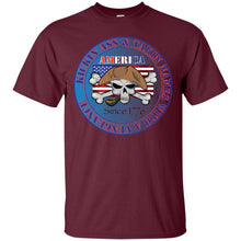 “America” - Kickin Ass Since & Takin Names With a Vengeance Since 1776 - Blue Custom Personalized T-shirts Men's Women's Ultra Cotton T-Shirt
